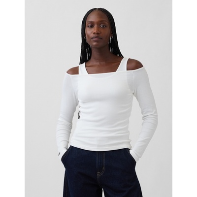 GAP Топ с открити рамена GAP GAP | Byal | ЖЕНИ | XXS