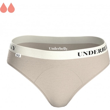 Underbelly menstruační kalhotky UNIVERS šampaň bílá z mikromodalu Pro slabší dny menstruace