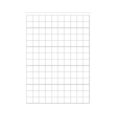RAYFILM R010220x20A-LCUT biele 100 list.