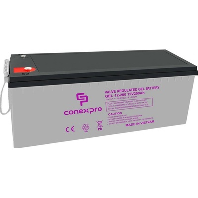 OEM Conexpro 12V 200Ah GEL-12-200