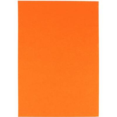 Dekoračný filc A4 oranžový