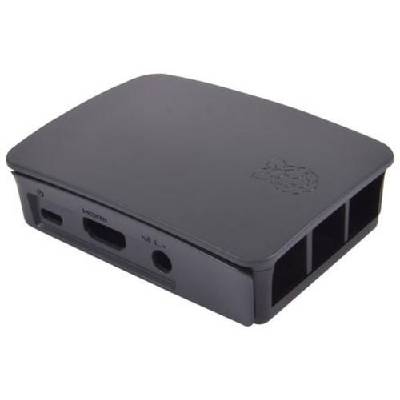 Raspberry case Original černá pro Pi model B+, Rpi 2 B, Rpi 3 B RB-CASE+06B