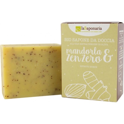 La Saponaria mydlo na sprchovanie s mandľami a zázvorom 100 g
