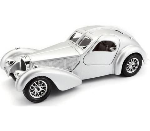 ATLANTIC BUGATTI SILVER 1:24