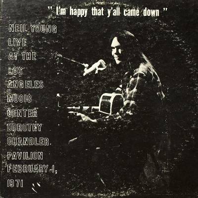 Neil Young - Dorothy Chandler Pavilion 1971 LP