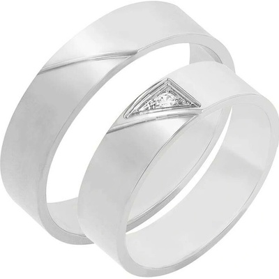 Eppi Trendy snubní prsteny ze zlata s diamanty Mert RW41688