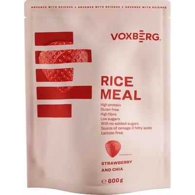 Voxberg Ryžová kaša Jahoda Chia 0,6 kg