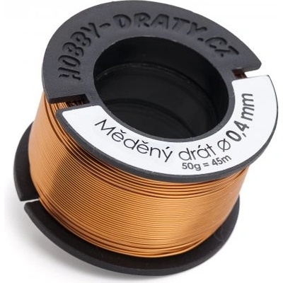 Hobby dráty manumi Měděný drát 0,4/50g – Zboží Mobilmania