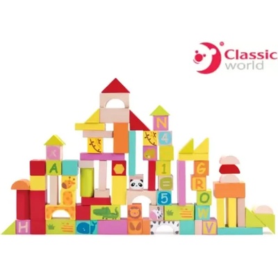 Classic World Дървени блокчета с картинки - Classic World