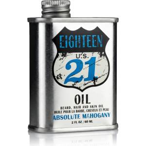 18.21 Man Made Beard, Hair And Skin Oil - Absolute Mohogany 60 ml