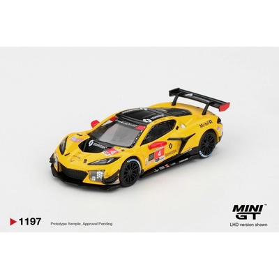 Mini GT CHEVROLET CORVETTE Z06 GT3.R nr.4 CORVETTE RACING BY PRATT MILLER MOTORSPORTS DAYTONA 24 HRS 2025 1:64