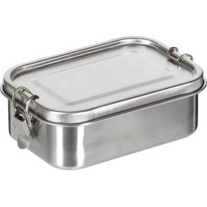 Fox Outdoor Products Кутия за обяд FoxOutdoor, Premium, неръждаема стомана, приблизително 16 x 11, 5 x 6 см (33417A)