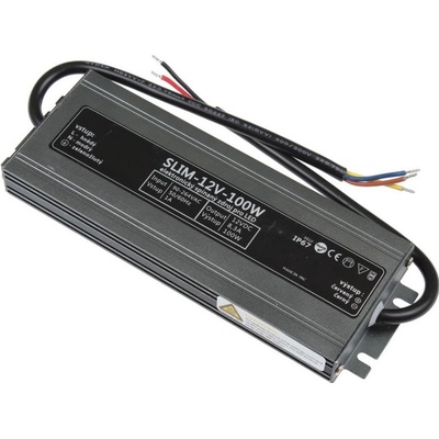 T-LED, LED zdroj 12V 100W SLIM-12V-100W