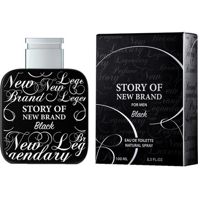 New Brand Story Of New Brand Black toaletní voda pánská 100 ml