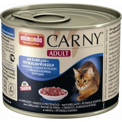Animonda Carny Adult hovädzia, treska, petržlen 200 g