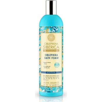 Natura Siberica Rakytníková pěna do koupele energie a osvěžení 550 ml