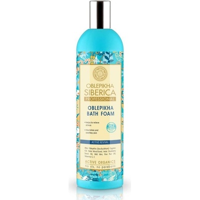 Natura Siberica Rakytníková pěna do koupele energie a osvěžení 550 ml