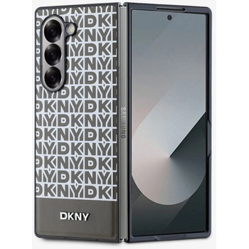 DKNY PU кожа с повтарящ се десен ивица на дъното MagSafe заден капак за Samsung Galaxy Z Flip 6 Brown DKNY | Lilav | МЪЖЕ | UNI