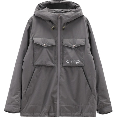 CMP Мъжко водоустойчиво яке CMP Jacket Fix Hood with Chest Pockets Waterproof jacket - Dove Grey - размер L (002-3855-0213)