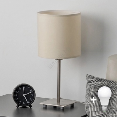 EGLO - LED настолна лампа TUNJA 1xE27/60W/230V кремава (EG32509H)