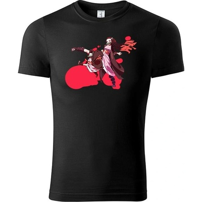 Demon Slayer Tričko Nezuko černá