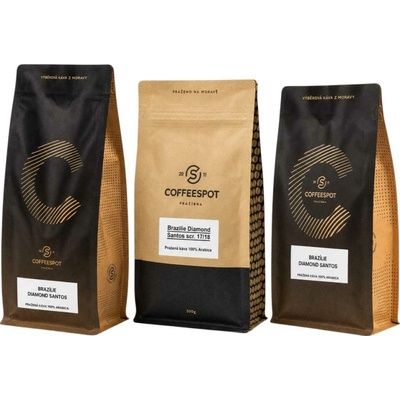 Coffeespot Brazília Diamond Santos 1 kg