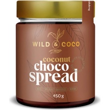 Wild & Coco Kokosová nátierka čokoládová kokosová nátierka s čokoládou 150 g