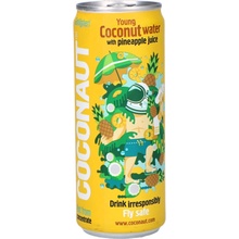 Coconaut GoHigher! 100 % kokosová voda s ananásom 12 x 320 ml