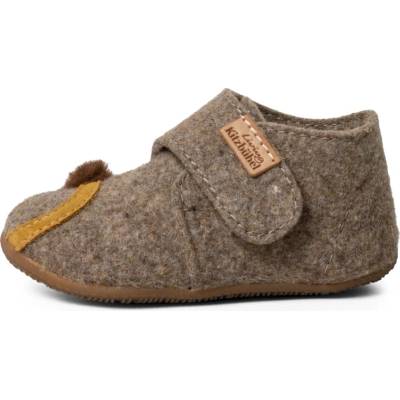 Living Kitzbühel Детски пантофи Living kitzbühel Kids' Lutz Lion Hook-and-Loop Shoes House slippers - Amaretto - размер 34 (EU) (702-5002-0122)