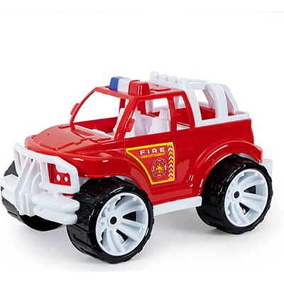 Bamsic ДЕТСКИ ГОЛЯМ ДЖИП ПОЖАРНА 40 СМ