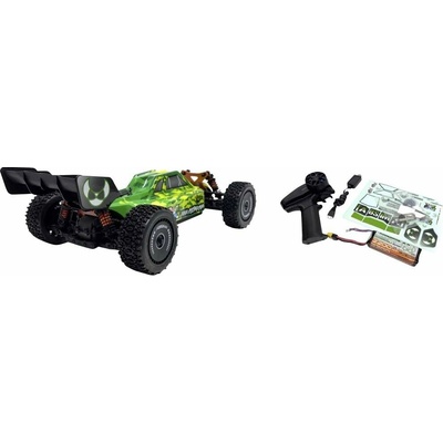 Absima 1:12 EP Buggy Neon Furry 4WD BL RTR Green bezkefkový RC model auta elektrický buggy 4WD 4x4 RtR 2,4 GHz vr 1:12