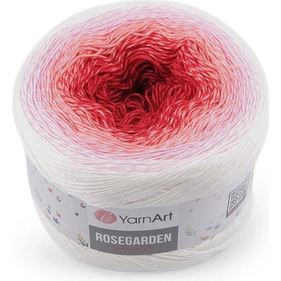 Bavlněná pletací příze Rosegarden 250 g Varianta: 16 (304) červená, Balení: 1 ks