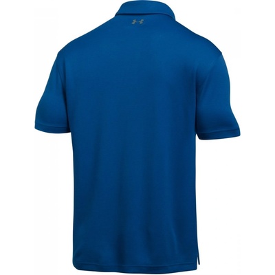 Under Armour pánské funkční tričko s krátkým rukávem TECH POLO 1290140-400 modré