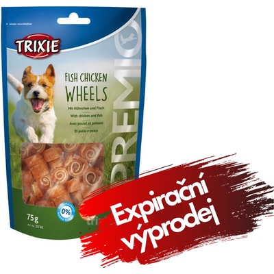 Trixie PREMIO Fish Chicken Wheels 75 g
