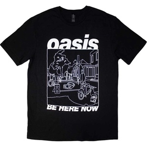 Oasis Be Here Now Line Drawing Black 2XL Риза (OASTS13MB05)