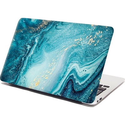 Sablio Samolepka na notebook Modrý pigment - 38x26 cm