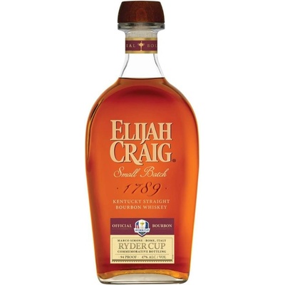 Eliah Craig Elijah Craig Small Batch Ryder Cup Commemorative Bottle 47% 0,7 l (karton)