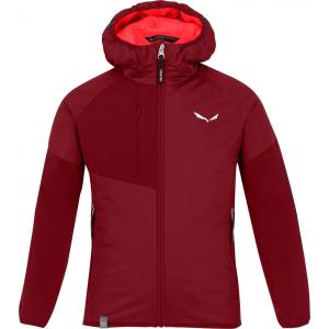 Salewa Детско синтетично яке Salewa Kid's Ortles Hybrid Tirol Wool Responsive Jacket Synthetic jacket - Syrah - размер 116 (EU) (703-3143-0213)