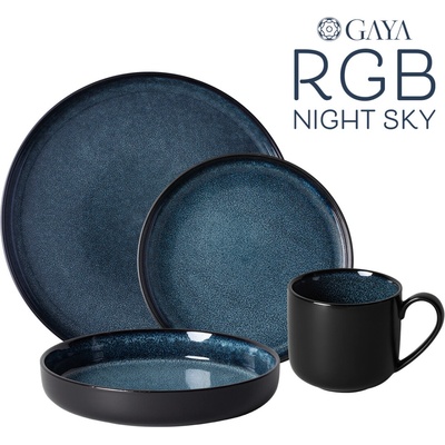 Lunasol Porcelánový set Gaya RGB Night Sky Lunasol 16 ks