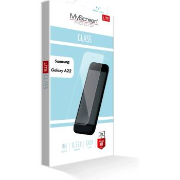 MyScreen Протектор от закалено стъкло /Tempered Glass/ MyScreen Protector Lite Glass Edge Full, за Samsung Galaxy A22 4G (8271)