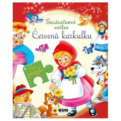 Skládačková knížka - Červená karkulka