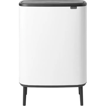 Brabantia Кош за смет Brabantia Bo Touch Hi 2x30L, White (1001263)