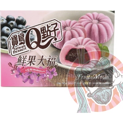 Q Brand Ovocné Mochi čučoriedky 210 g