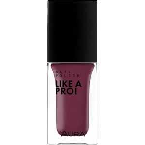 AURA Like a Pro! Лак за нокти, тъмночервено, N122