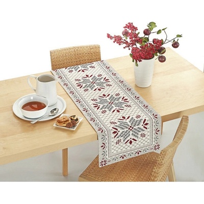 Mondo Vianočný gobelínový behúň Trikot Chenille IT024 40x180 cm
