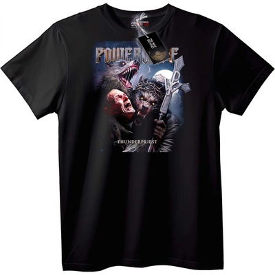 NOONEBRAND Тениска Силов Гръмовержец - 2XL, Black