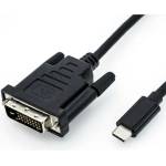 Roline Адаптер USB C 3.2 Gen 2 - DVI, M/M, 2 м 11.04. 5831-10 (11.04.5831-10)