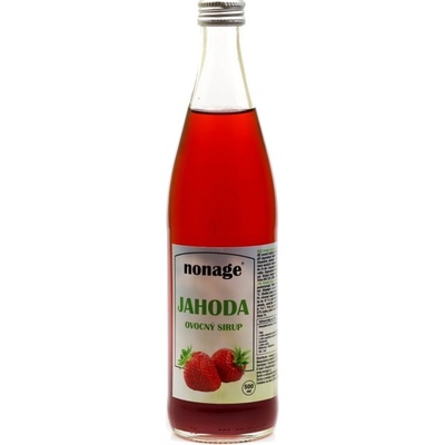 NonageJahodový ovocný sirup 0,5 l