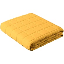 Yellow Tipi přehoz na postel Lillipop žlutá 170 x 210 cm