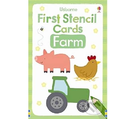 First Stencil Cards: Farm - Vicky Arrowsmith